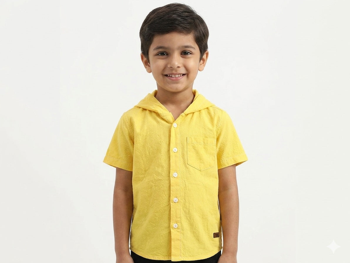 Yellow casual shirt
