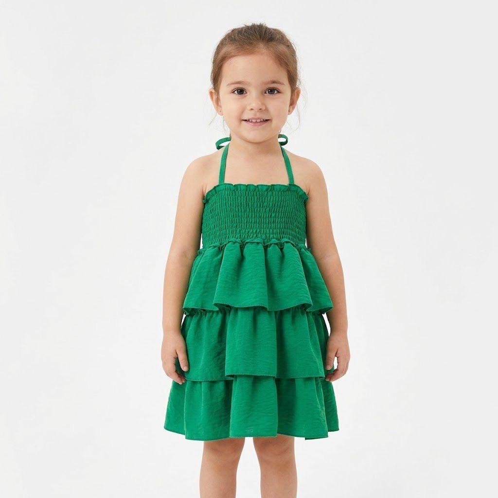 soft girl's dress